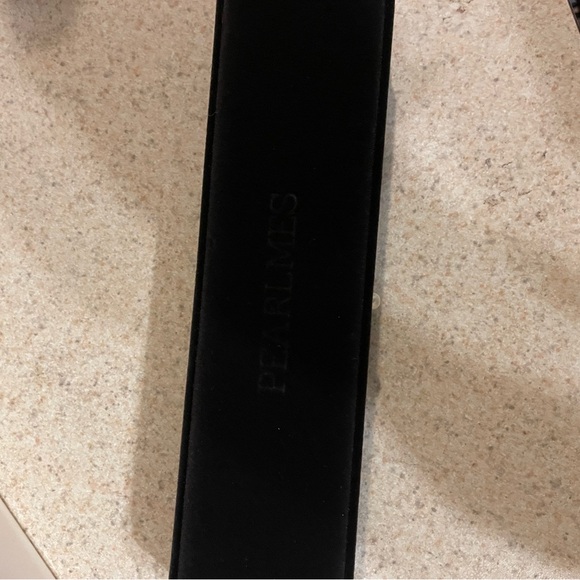 Pearlmes Pearl Strand Necklaces Jewelry with Heart Clasp 8mm/41cm - Picture 3 of 5